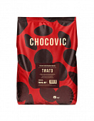 Шоколад темный Chocovic Tiago 54,5% диски 5 кг