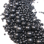 Рис воздушный в глазури (жемчуг черный) 50 гр арт 159