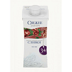 Сливки натуральные "Свежее Завтра" 34% 1л