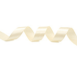 Лента атласная кремовая (053) ширина 25 мм длина 22,86 м