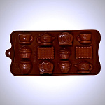 Форма силиконовая для шоколада Посуда 21*10,5 см