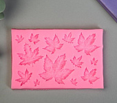 Молд силиконовый "Кленовые листья" 0,7*9,7*6,4 см 5180306