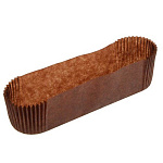 Капсулы для эклеров коричневые размер 136*34*27 1000 шт OV7-50-BR.1000