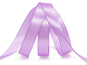 Лента атласная розово-сиреневая (144) ,ширина 12 м, длина 22,86 м