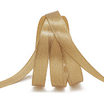 Лента атласная темно-бежевая (069) , ширина 12 мм, длина 22,86 м