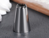 Насадка Французская звезда d2,5 см выход 1,2 см 19 лучей 3831060