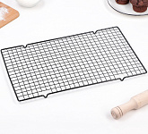 Решетка для глазирования и остывания кондитерских изделий 40*25*1,5 см 3804610