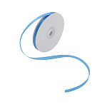 Лента атласная синяя ширина 3 мм, длина 91,44 м, арт3161