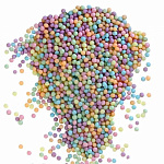 Драже рис воздушный "Пастельный  Микс  » 100 гр 108535