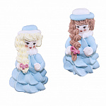 Сахарные фигурки "Снегурочка нарядная" в асс. 1 шт 55686