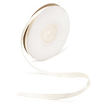 Лента атласная молочная (047) , ширина 6 мм, длина 22,86 м