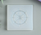 Молд силикон "Штурвал" 5*5 см 5180320