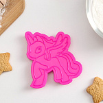 Форма для печенья и пряников «Единорог», 9,5×7×1,5 см 7654780