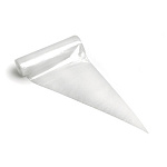 Мешки кондитерские прозрачные СУПЕРПЛОТНЫЕ для крема 45 см 100 шт 100 мкм РУЛОН