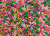 Посыпка шарики разноцветные микс №4 1 мм 100 гр