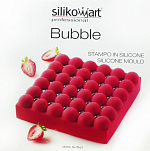 Форма силиконовая для профессионального использования 180*180*50 объем 1400 мл Bubble  