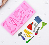 Молд силиконовый Инструменты 11,2*5,4*1 см 2854709