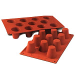 Форма силиконовая СИЛИКОНФЛЕКС ром-баба средняя SF020 