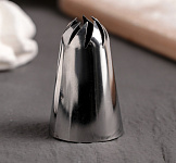 Насадка кондитерская, d3 см, выход 1,7 см 4488633