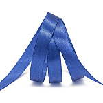 Лента атласная синяя (155 василек) , ширина 12 мм, длина 22,86 м
