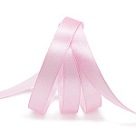 Лента атласная светло-розовая (010) ширина 12 мм длина 22,86 м
