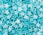 Посыпка звезды перламутровые голубые 750 гр 20264
