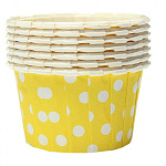 Капсулы плотные желтые в белый горошек 50/40 10 шт