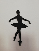 Топпер черный Балерина1