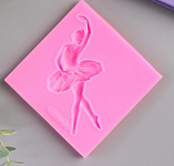 Молд силиконовый "Балерина" 0,8*8,5*8,5 см 5180344