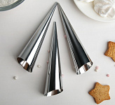 Набор форм для круассанов и трубочек 14*3,5 см 3 шт 1823955