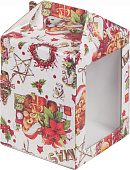 Коробка для пряничного домика высота 160*160*200 мм XMAS 020802
