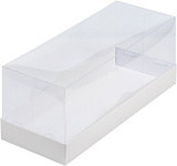 Коробка для рулета ПРЕМИУМ 300*120*120 белая 060800