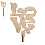 Топпер Love квадрат большой