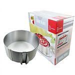 Форма круглая развижная с диаметром 16-20 см, высота 8,5 см 1205017