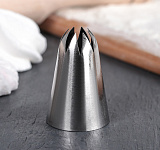 7091 Насадка закрытая звезда 3 см выход 1 см 8 лучей 3831036