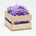 Наполнитель для коробок бумажный лиловый 50 гр, арт 154, 9511466