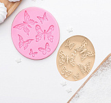 Молд силиконовый «Шесть бабочек», 8,4*7,5 см 2818774