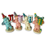 Фигурка из шоколадной глазури "Слон микс 11 см"