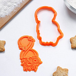 Форма для печенья «8 марта Ромашки», штамп, вырубка 9428861