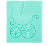 Молд " Винтажная детская коляска "