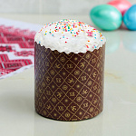 Форма для кулича "ХВ" D134 H100 мм 5 шт (500-550 гр) PRE134100PEC