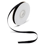 Лента атласная черная ширина 6 мм, длина 22,86 м (160)