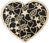 Топпер Сердце №5