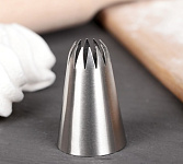 Насадка закрытая звезда 3 см выход 1 см 12 лучей 2957182