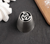 Насадка кондитерская «Цветок», d=3,7 см, выход 2,2 см 1427613