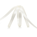 Лента атласная молочная (047) , ширина 12 мм, длина 22,86 м