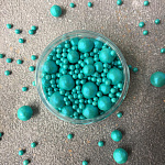 Шарики сахарные Мята 50 гр микс d3мм, 6мм, 7,5мм 