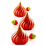 Форма силиконовая РУССКИЕ КУПОЛА с держателем 5 ячеек 67*73,5 мм объем 625 мл RUSSIAN   