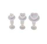 Набор плунжеров "Сердечко" 3 шт 1004298